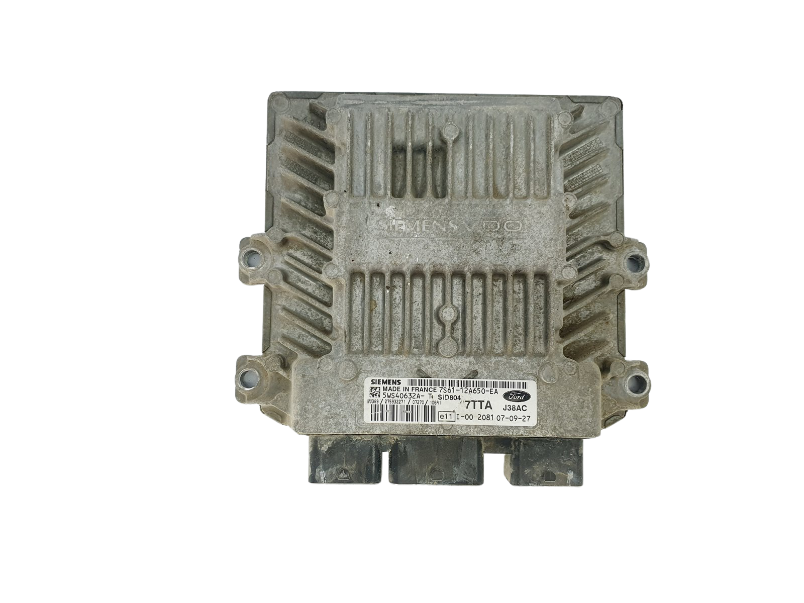 Steuergerät 7S61-12A650-EA 5WS40632A-T SID 804 Ford Siemens 38843 main product photo