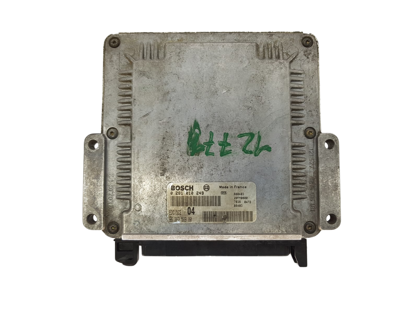 Steuergerät 0281010249 9636256980 28FM0000 PSA Bosch 3703 main product photo