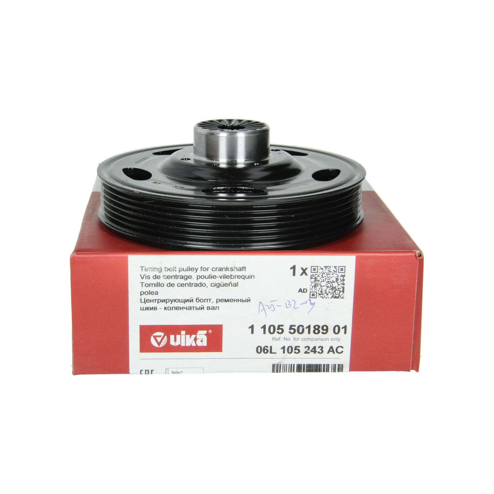 Riemenscheibe Für Audi 06L105243AC 11055018901 Vika main product photo