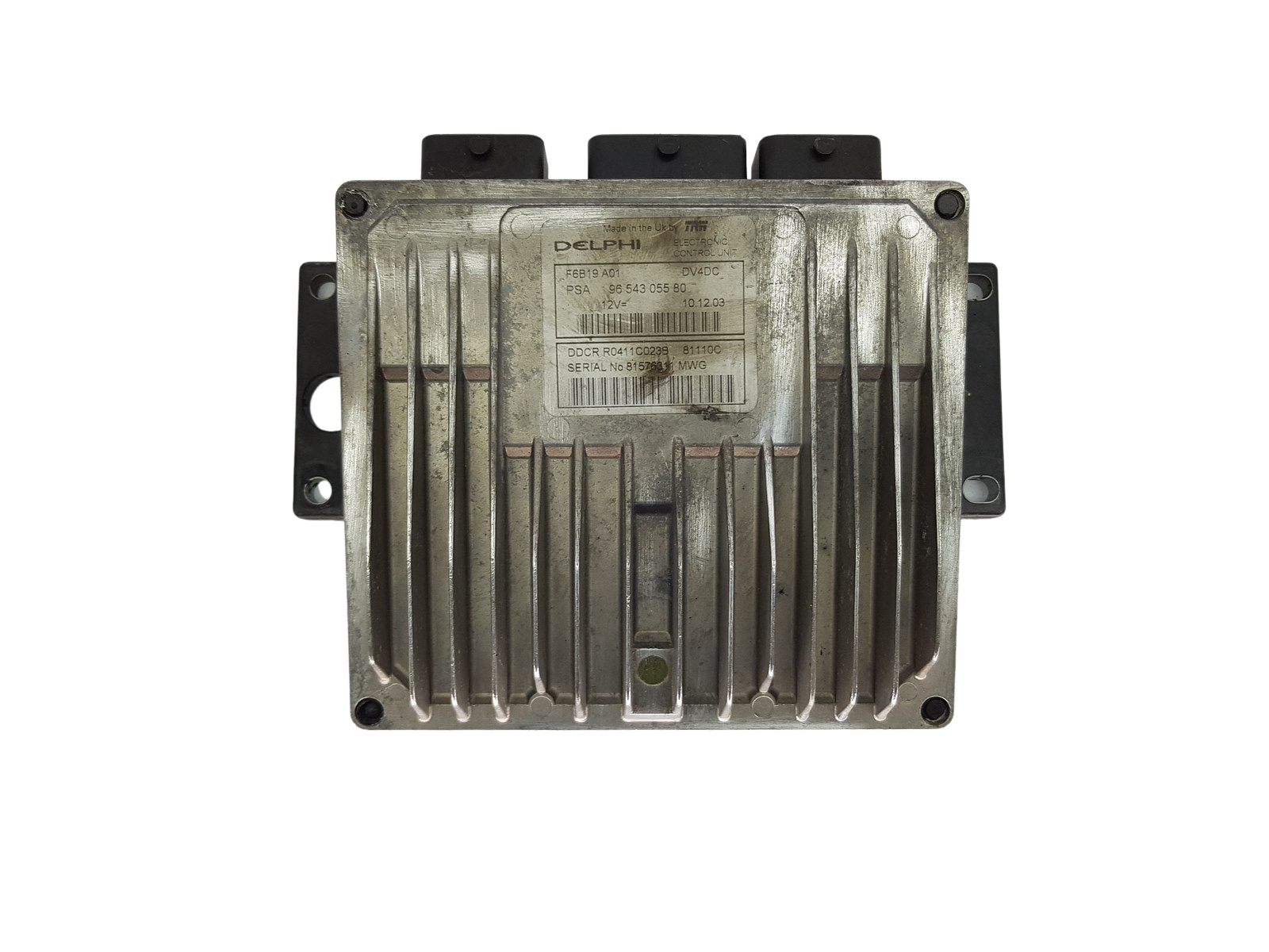 Steuergerät 9654305580 R0411C023B DV4DC PSA Delphi 17541 main product photo