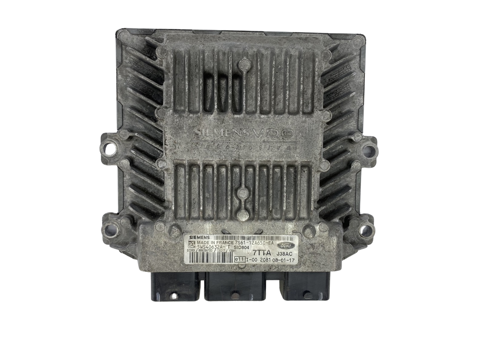 Steuergerät 7S61-12A650-EA 5WS40632A-T SID 804 7TTA Ford Siemens 50621 main product photo