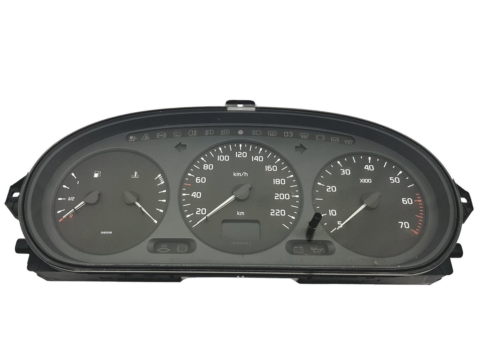 Tacho Kombiinstrument Megane Scenic 21578161-2 21612792-4 49223 main product photo