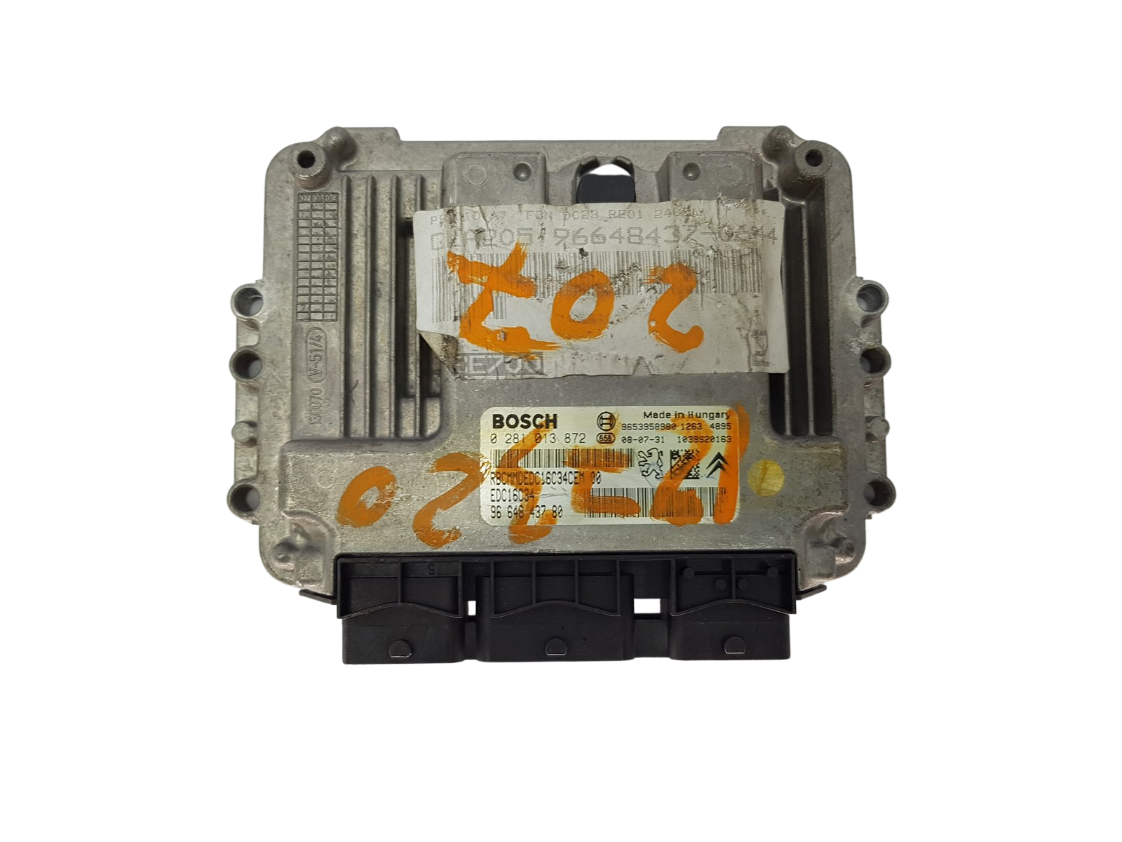 Steuergerät PSA 0281013872 9664843780 9653958980 Bosch 19358 main product photo
