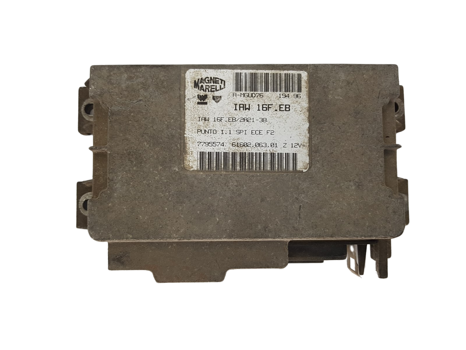 Steuergerät IAW16F.EB 7795574 61602.063.01 Fiat Magneti Marelli 2789 main product photo
