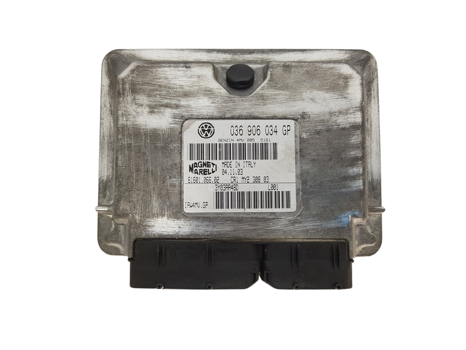 Steuergerät 036906034GP IAW4MV.GP 61601.066.02 VW Magneti Marelli 3119 main product photo