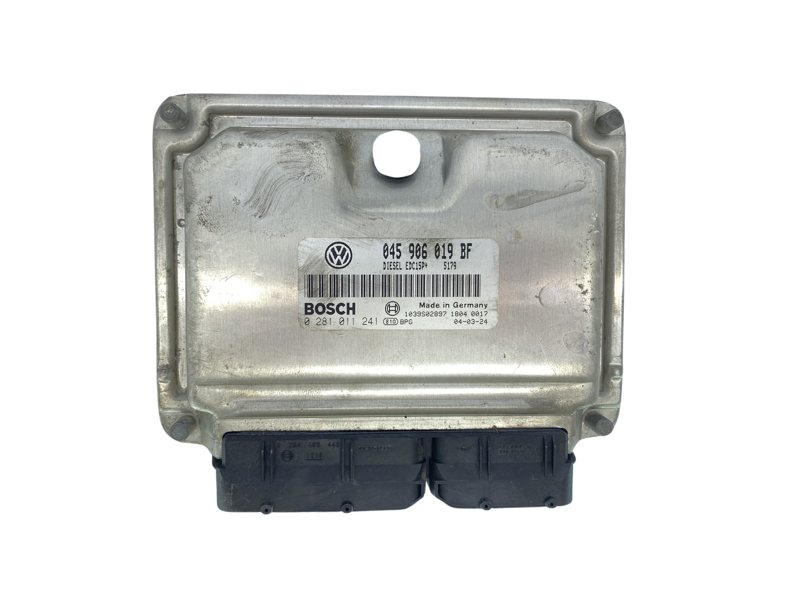 Steuergerät 045906019BF 0281011241 VW Bosch 63408 main product photo