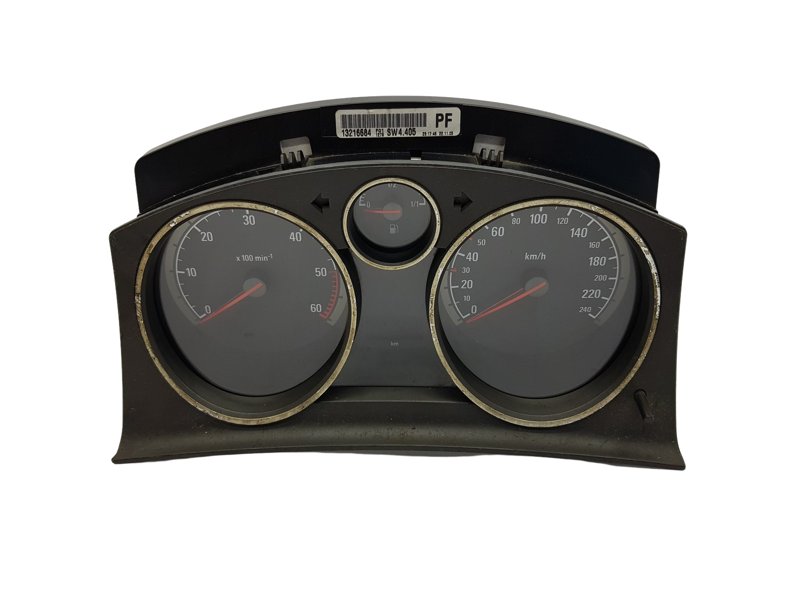 Tacho Kombiinstrument Opel Astra H Zafira B 13216684PF 1515 main product photo