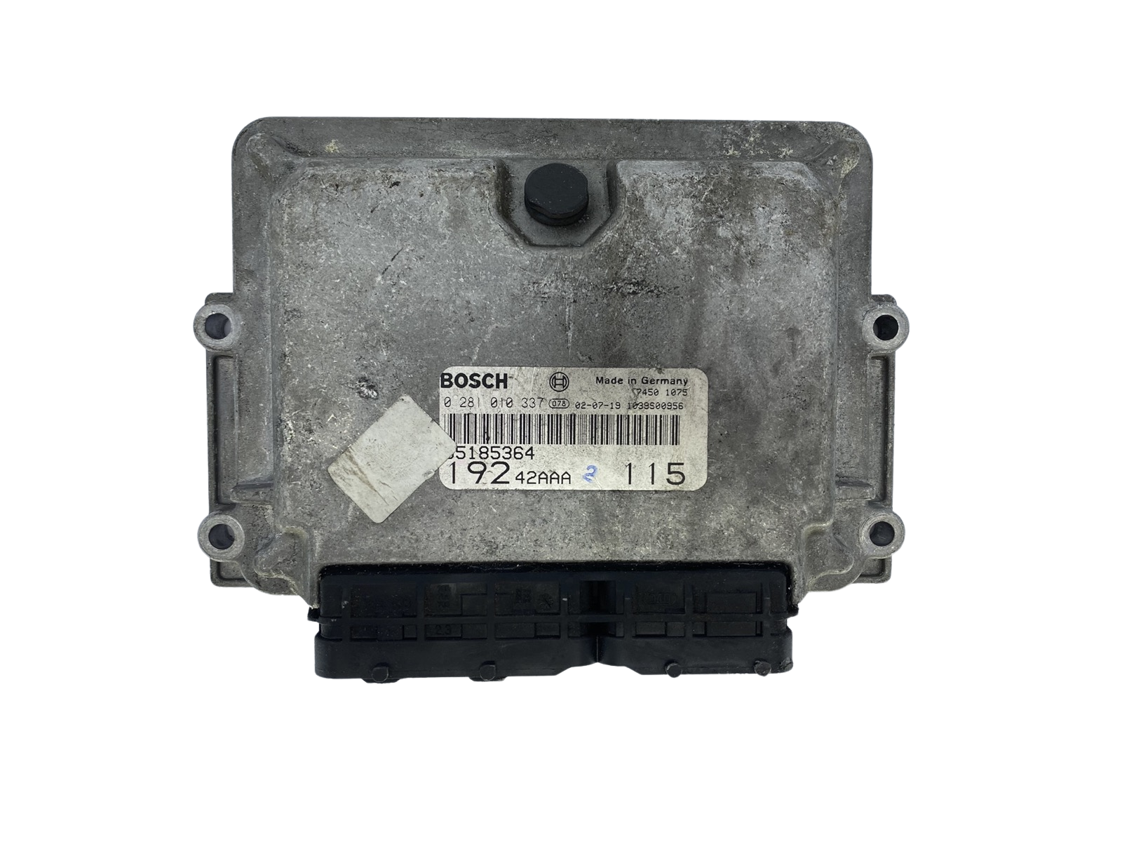 Steuergerät Fiat 55185364 0281010337 19242AAA Bosch 52627 main product photo
