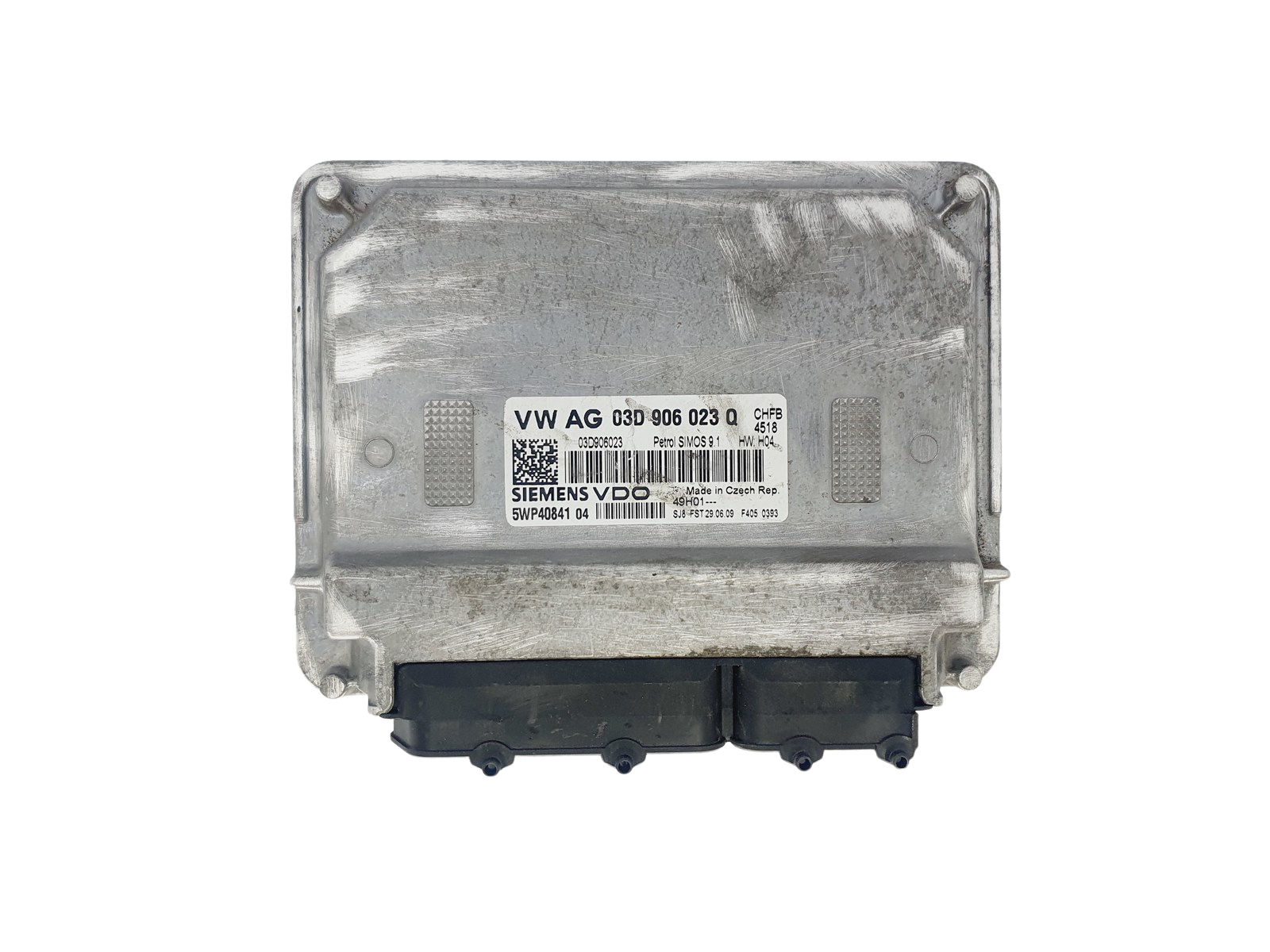 Steuergerät 03D906023Q 5WP40841 04 Volkswagen Siemens main product photo
