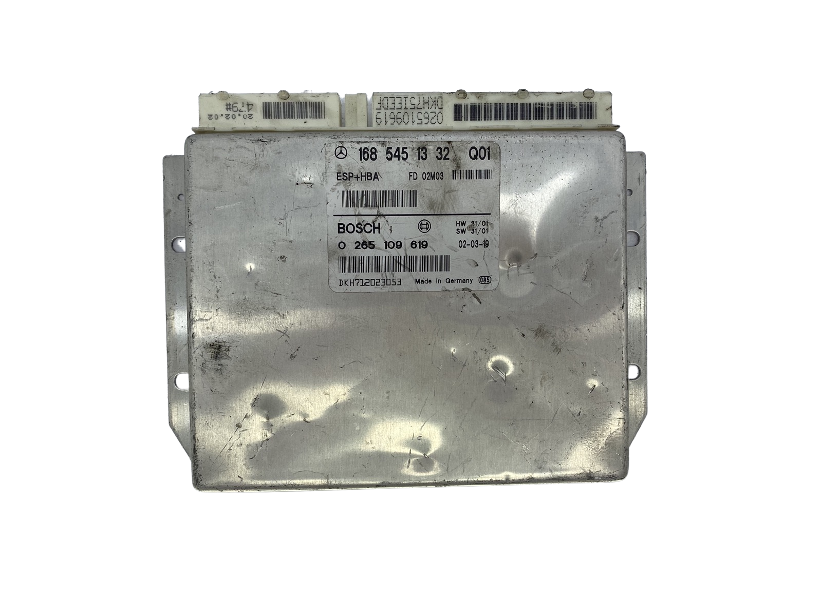 Steuergerät 1685451332Q01 0265109619 Mercedes Bosch 52731 main product photo