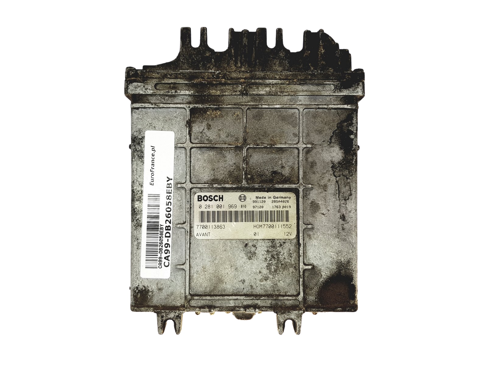Steuergerät 0281001969 7700113863 7700111552 Renault Bosch 26058 main product photo