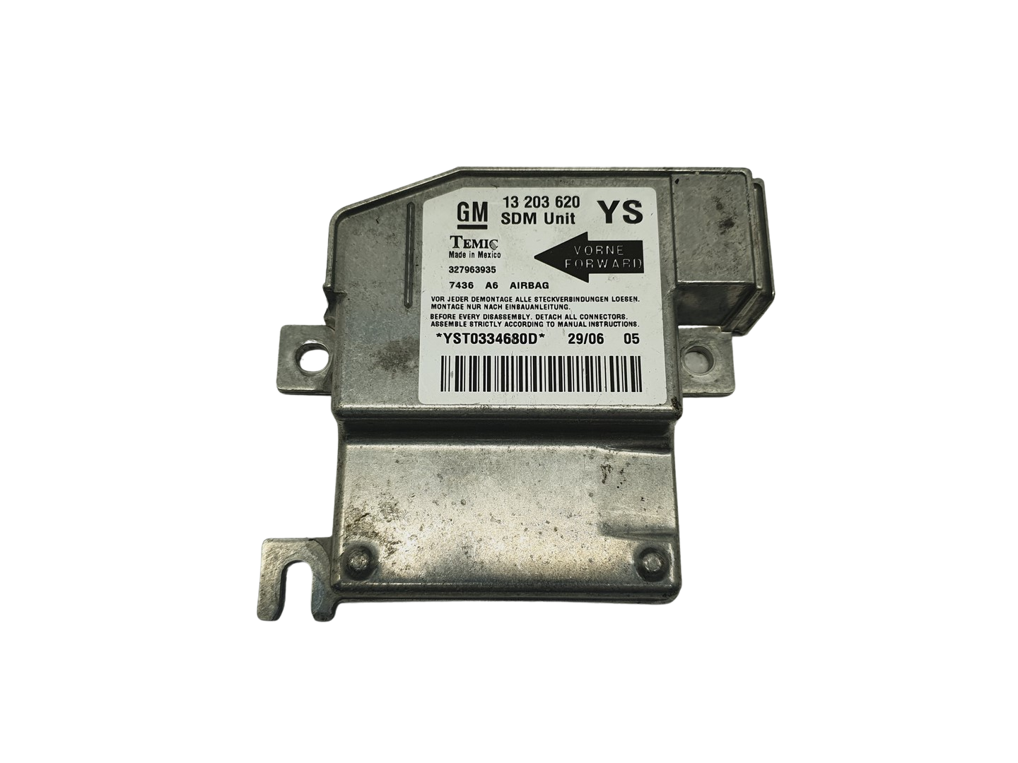 Steuergerät Opel 13203620 327963935 Temic 69015 main product photo