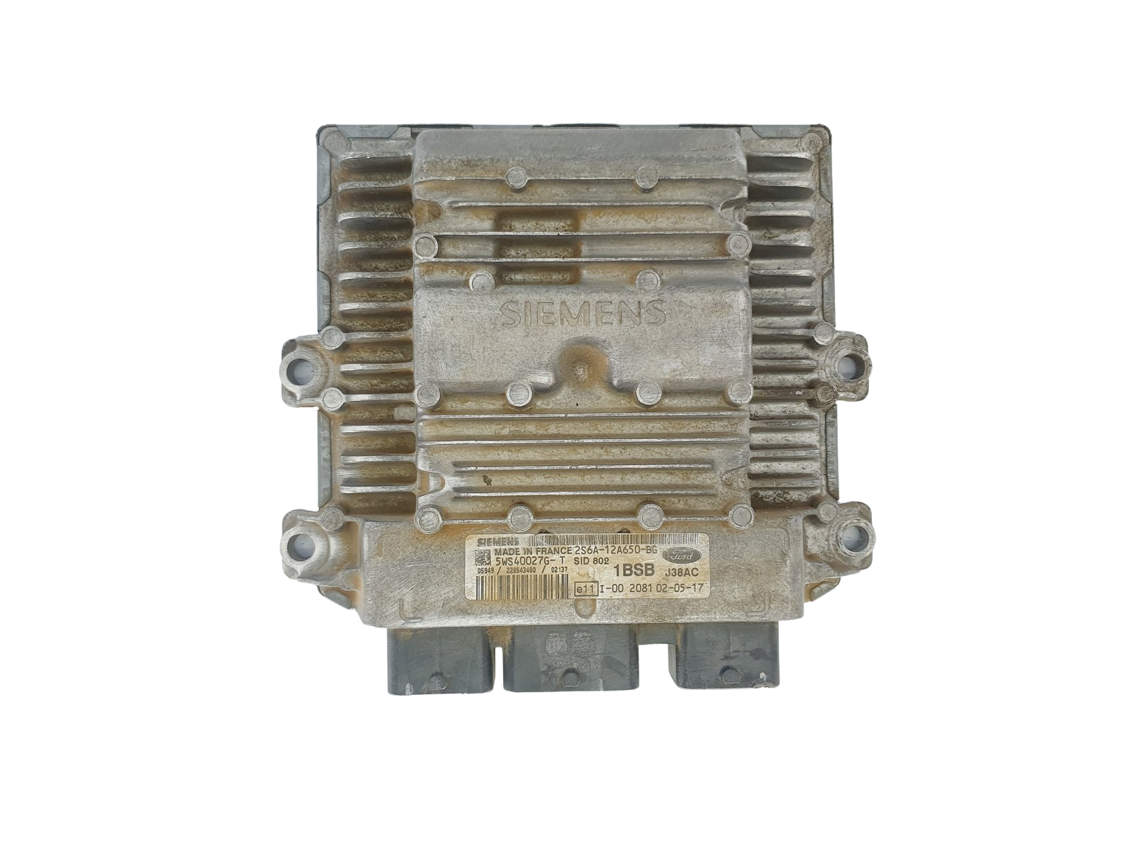 Steuergerät 2S6A-12A650-BG 5WS40027G-T SID 802 Ford Siemens 46541 main product photo