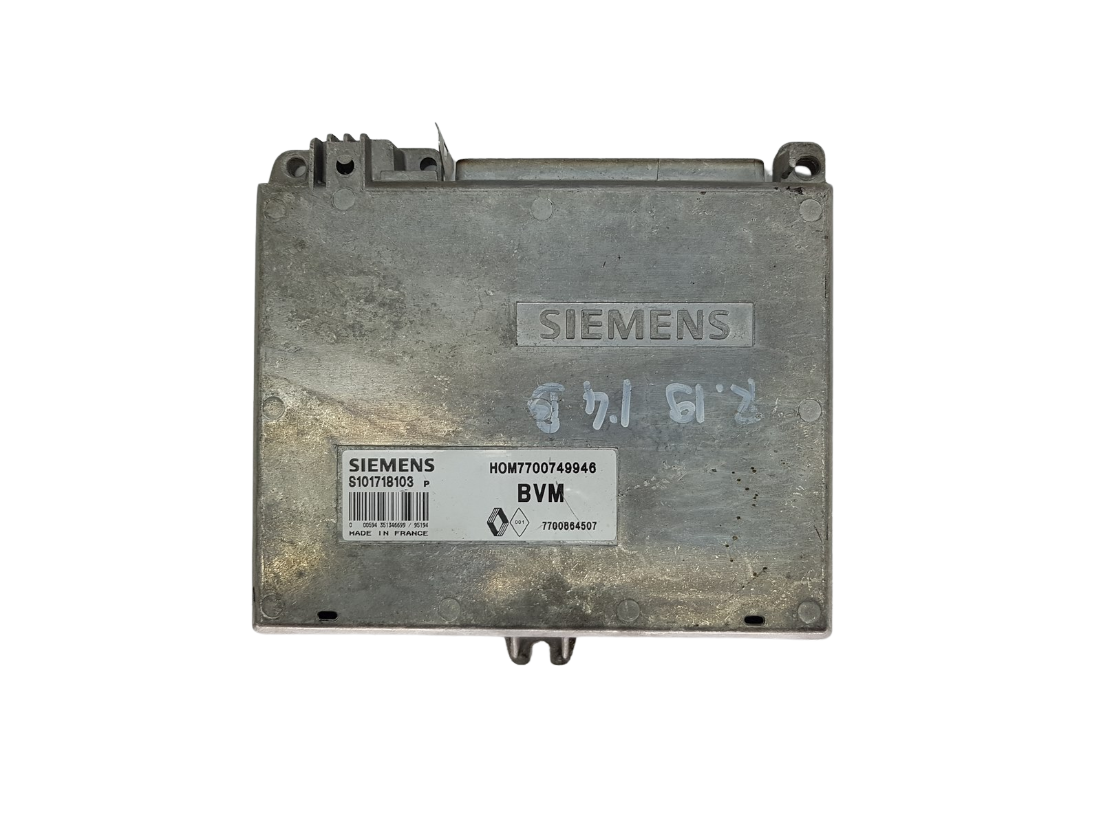 Steuergerät S101718103P 7700749946 7700864507 Renault Siemens 17677 main product photo