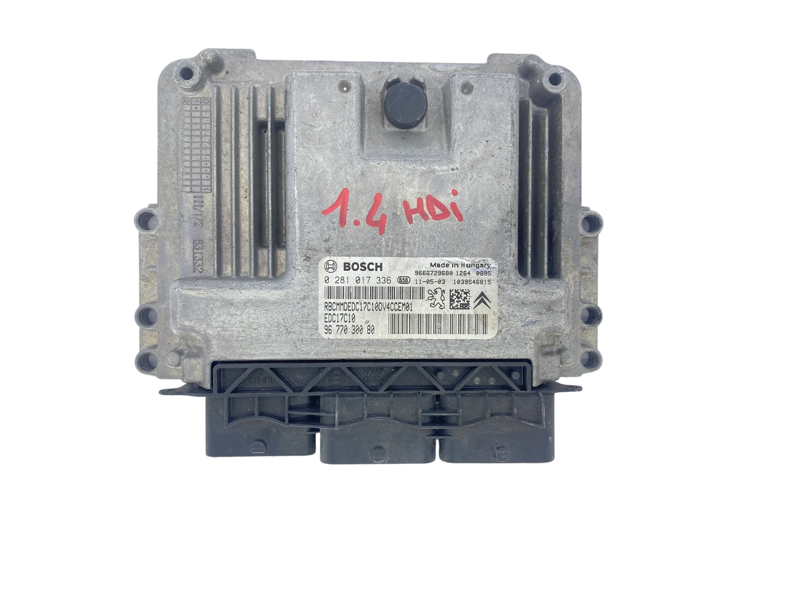Steuergerät 9677030080 9666729680 0281017336 PSA Bosch 54398 main product photo