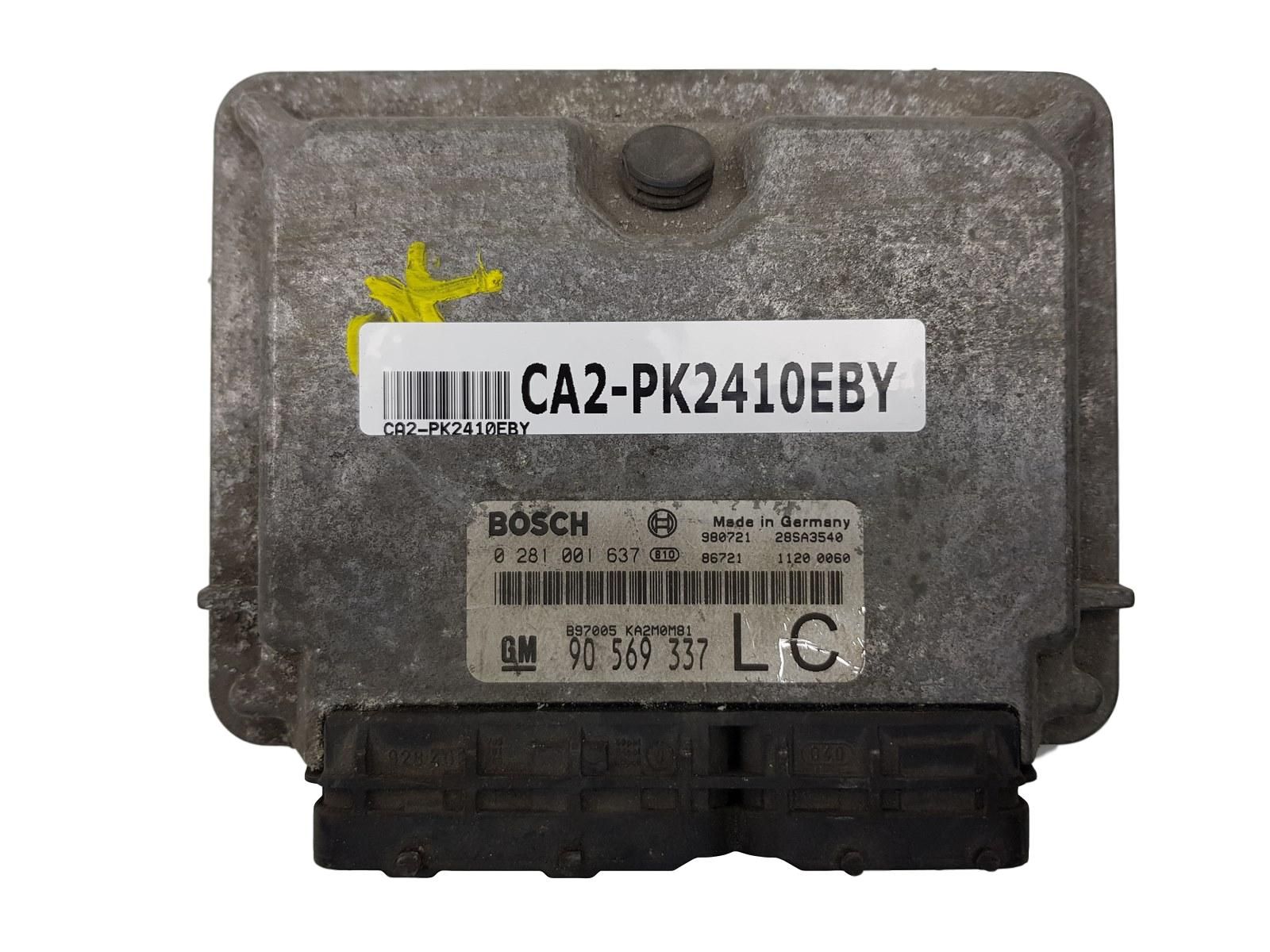 Motorsteuerung 90569337LC 0281001637 Opel main product photo