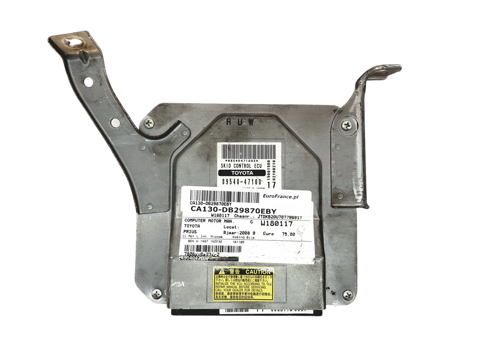 Steuergerät 89540-47100 19001900 02100210 Toyota 29870 main product photo
