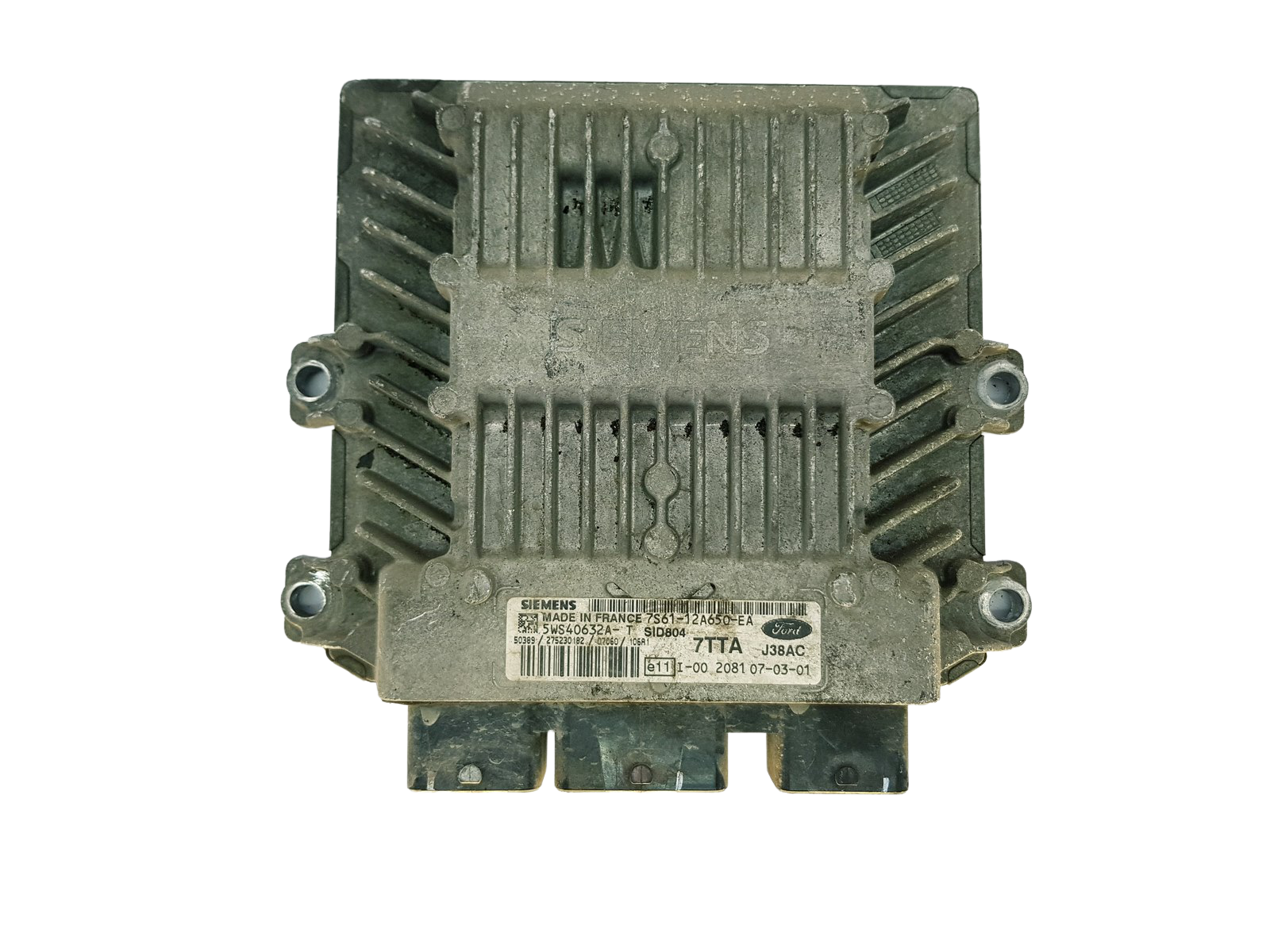 Steuergerät 7S61-12A650-EA 5WS40632A-T SID 804 Ford Siemens 33389 main product photo