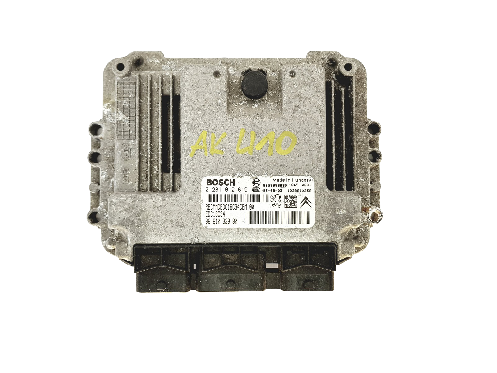 Steuergerät 0281012619 9661032980 9653958980 PSA Bosch 22225 main product photo