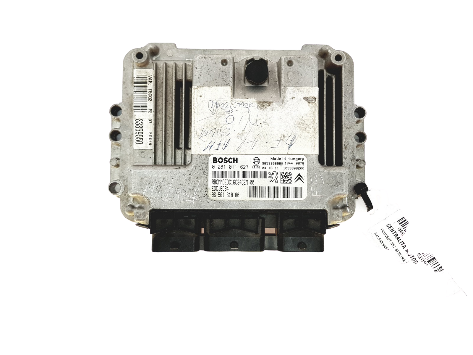 Steuergerät PSA 0281011627 9653958980 Bosch 24061 main product photo
