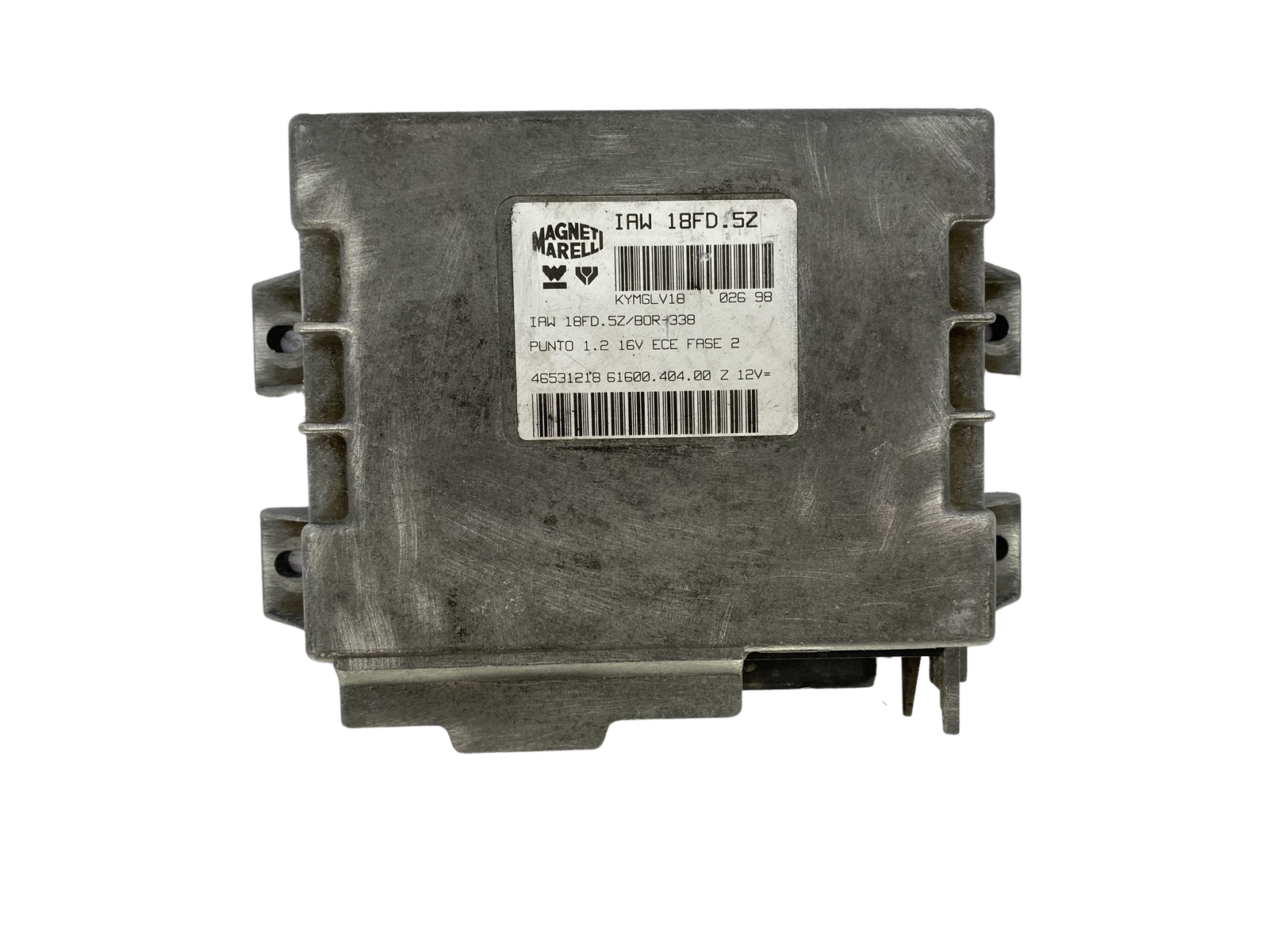 Steuergerät IAW18FD.5Z 46531218 61600.404.00 Fiat Magneti Marelli 53854 main product photo