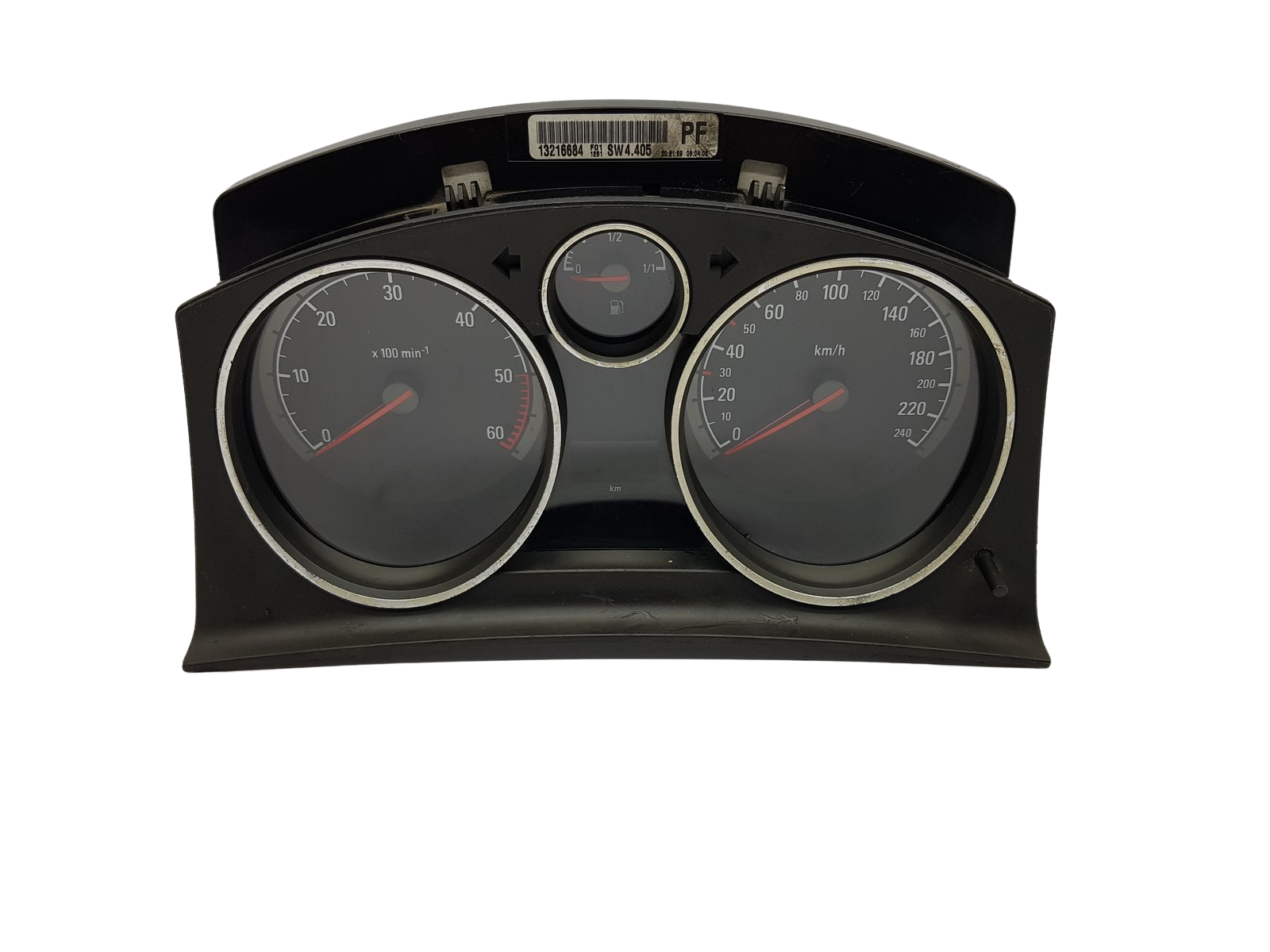 Tacho Kombiinstrument Opel Astra H Zafira B 13216684PF 2777 main product photo