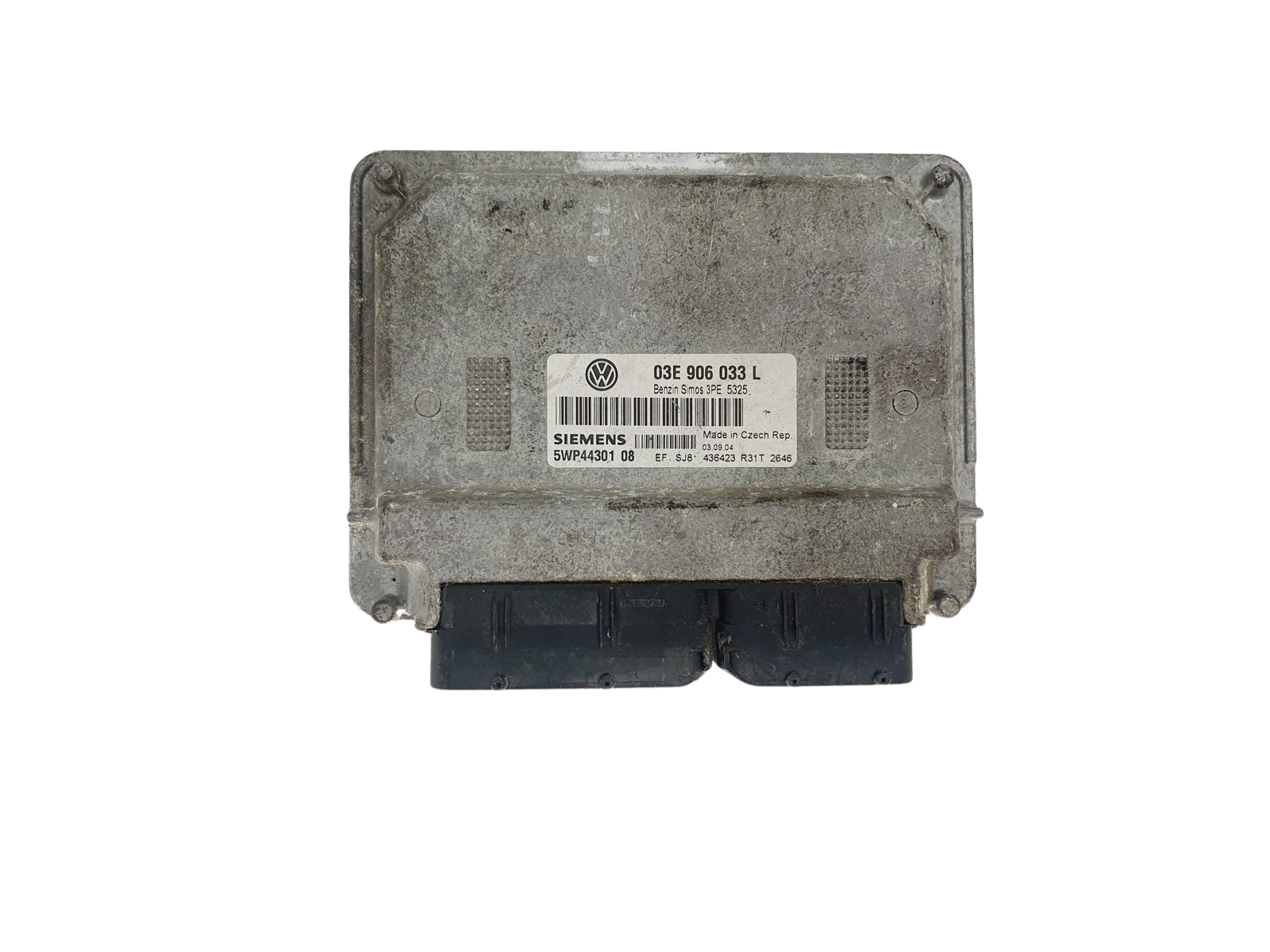 Steuergerät 03E906033L 5WP44301 08 VW Siemens 44971 main product photo
