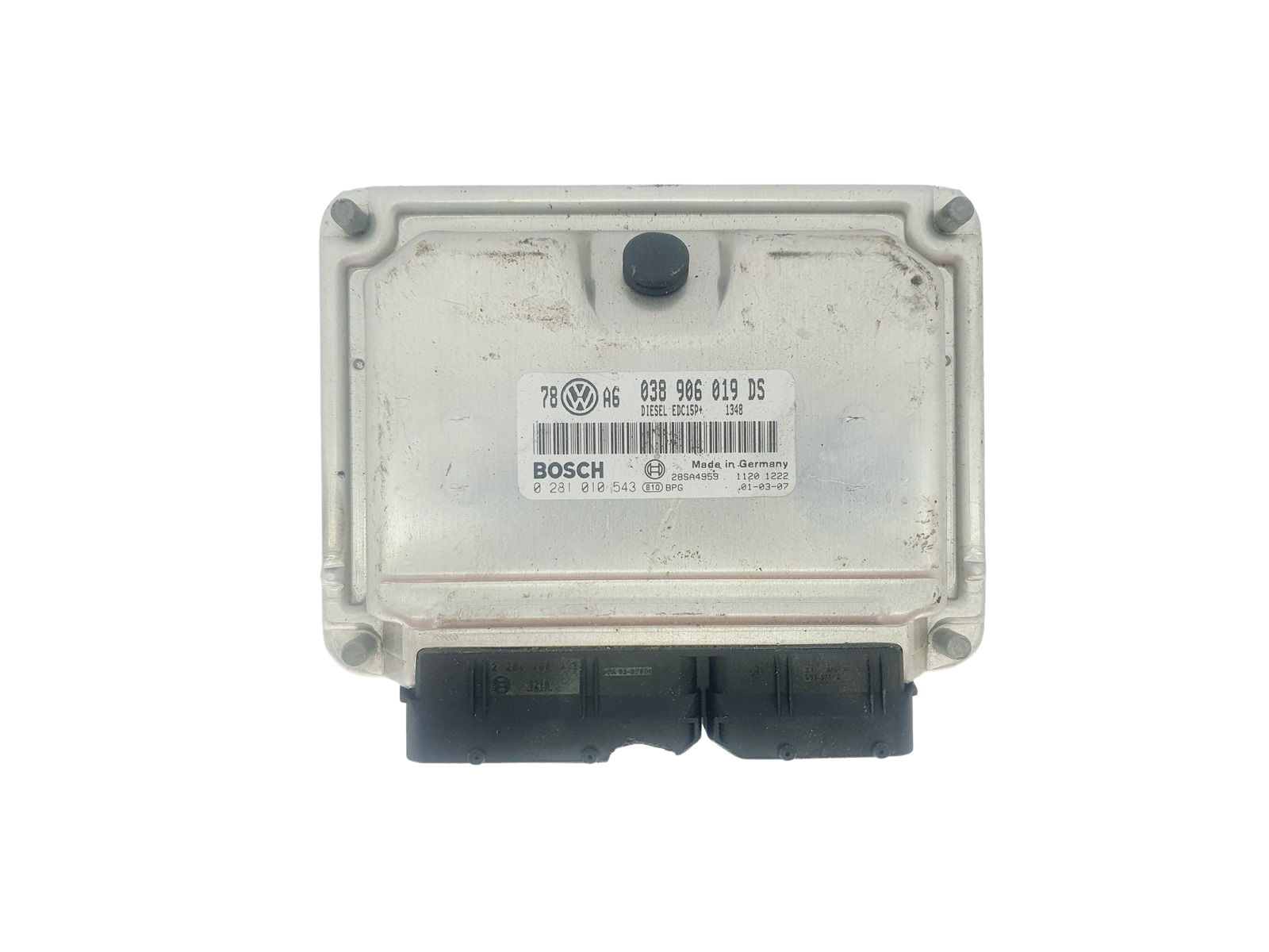 Steuergerät VW 038906019DS 0281010543 Bosch 41357 main product photo