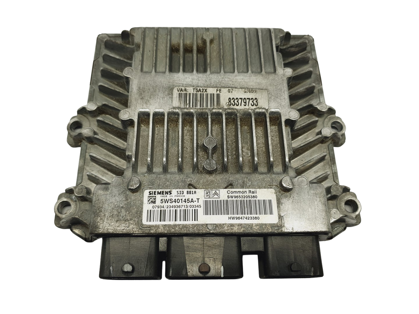 Steuergerät 5WS40145A-T 9653205380 9647423380 PSA Siemens 68203 main product photo
