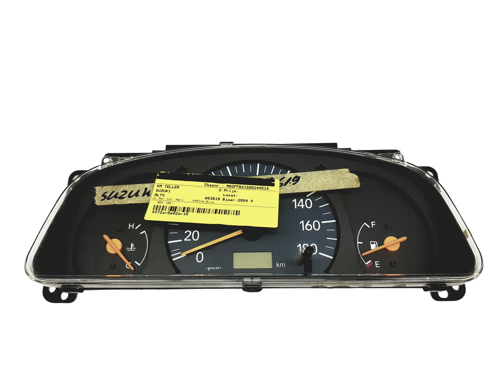 Tacho Kombiinstrument Suzuki Alto 34100M79F10 341007G9 52562 main product photo
