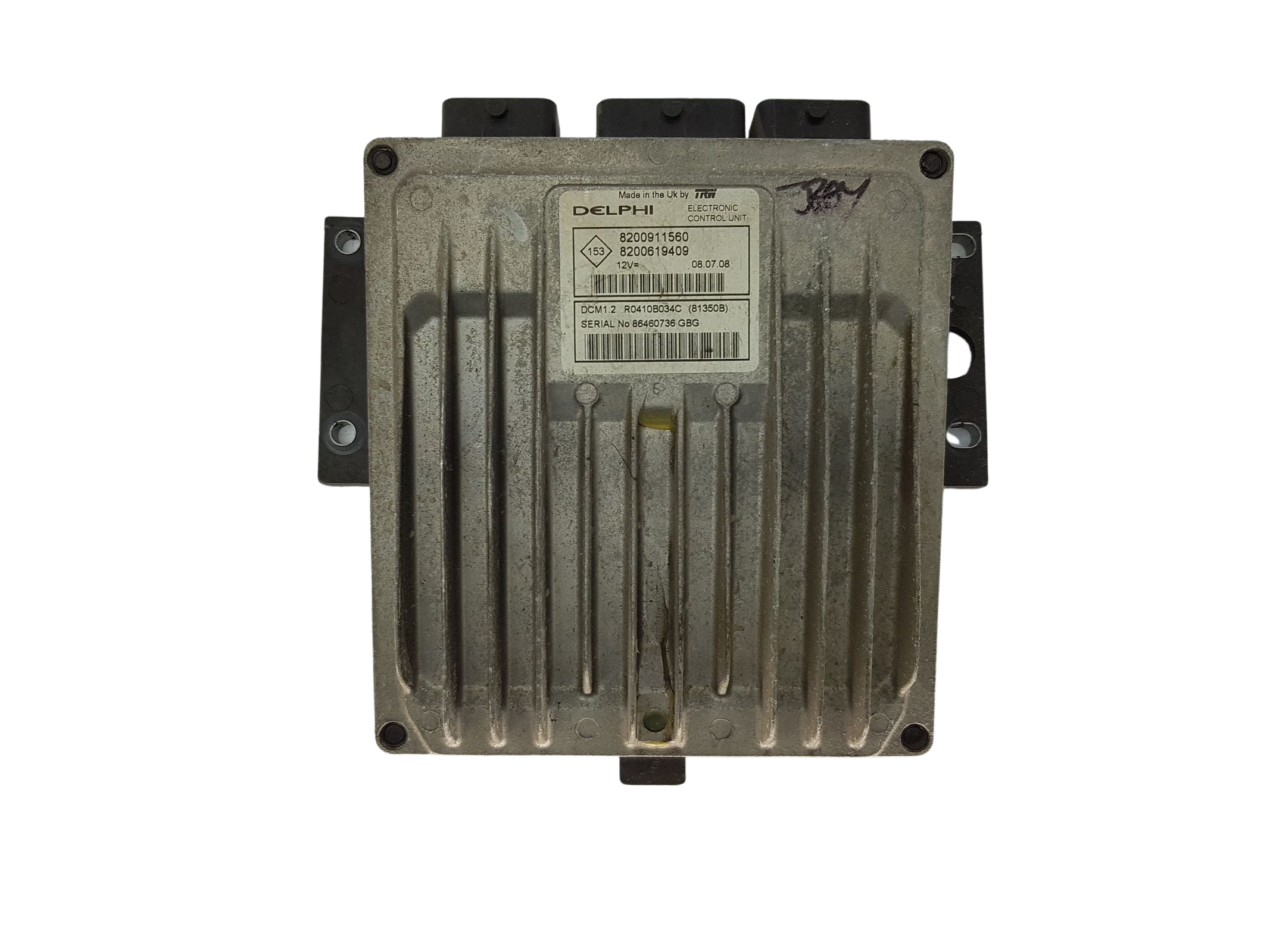Steuergerät 8200911560 8200619409 R0410B034C Renault Delphi 16408 main product photo