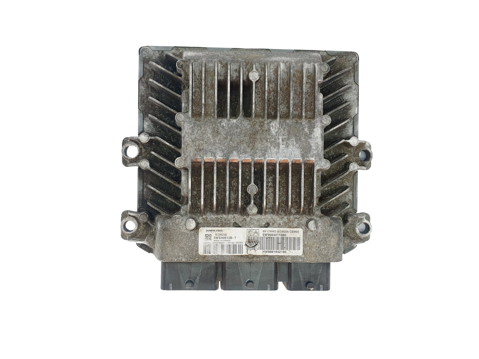 Steuergerät 5WS40613B-T 9664611380 9661642180 PSA Siemens main product photo
