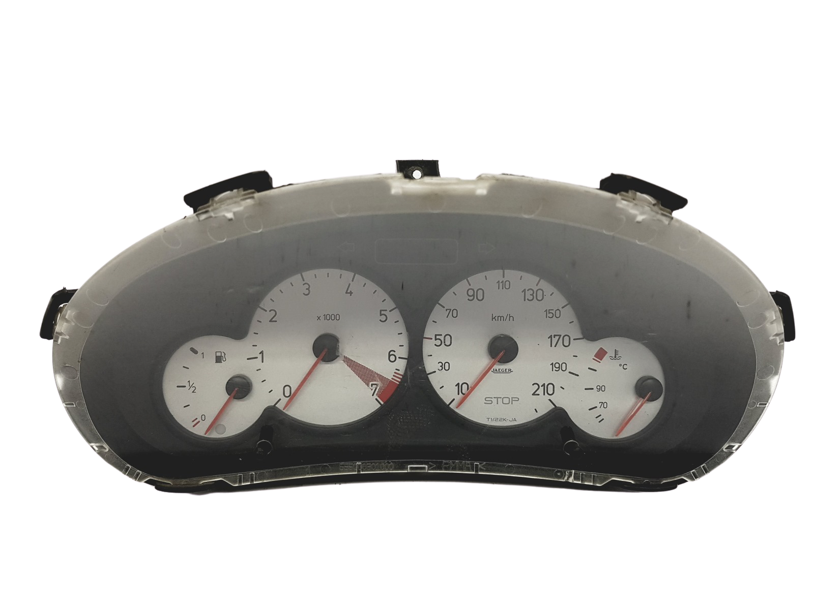 Tacho Kombiinstrument Peugeot 206 9656696380 000500610 29750 main product photo