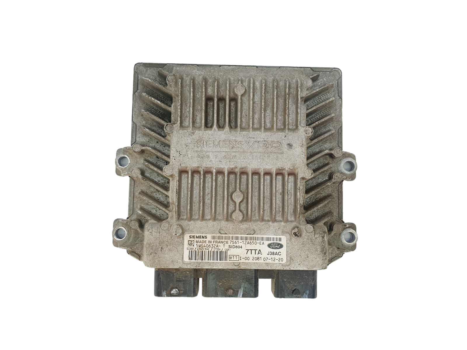 Steuergerät 7S61-12A650-EA 5WS40632A-T SID 804 Ford Siemens 35515 main product photo