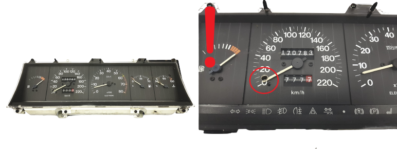 Tacho Kombiinstrument Fiat Croma 82410461 6042680010B 47825 main product photo