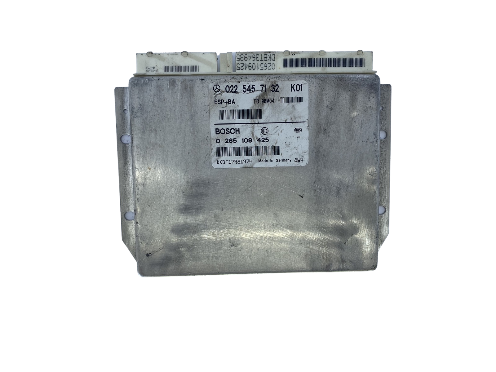 Steuergerät ESP Mercedes 0225457132 0265109425 Bosch 49088 main product photo