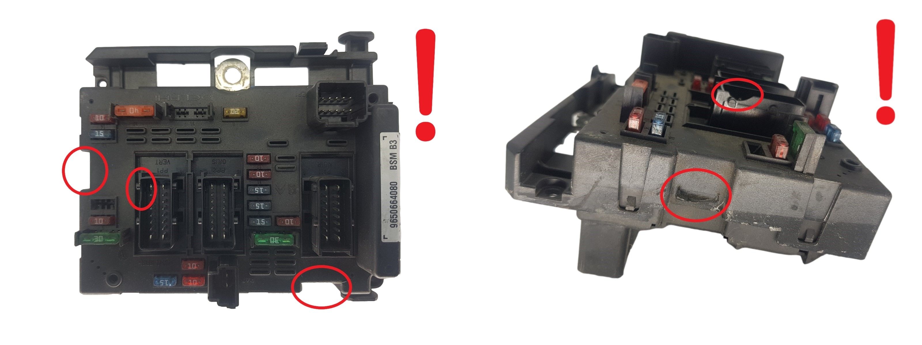Steuergerät BSM B3 9650664080 PSA Delphi 1842 main product photo