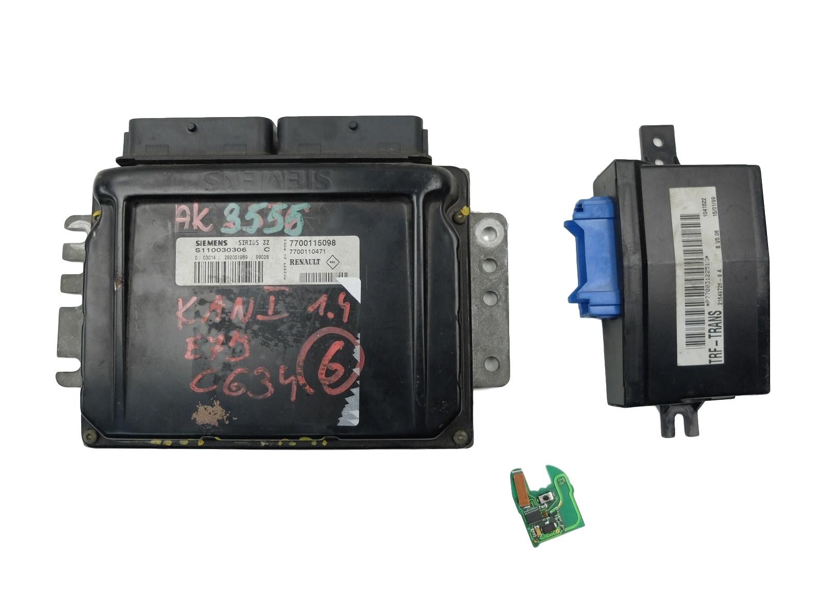Startset Renault Kangoo 7700115098 7700312251 1,4 8V E7J main product photo