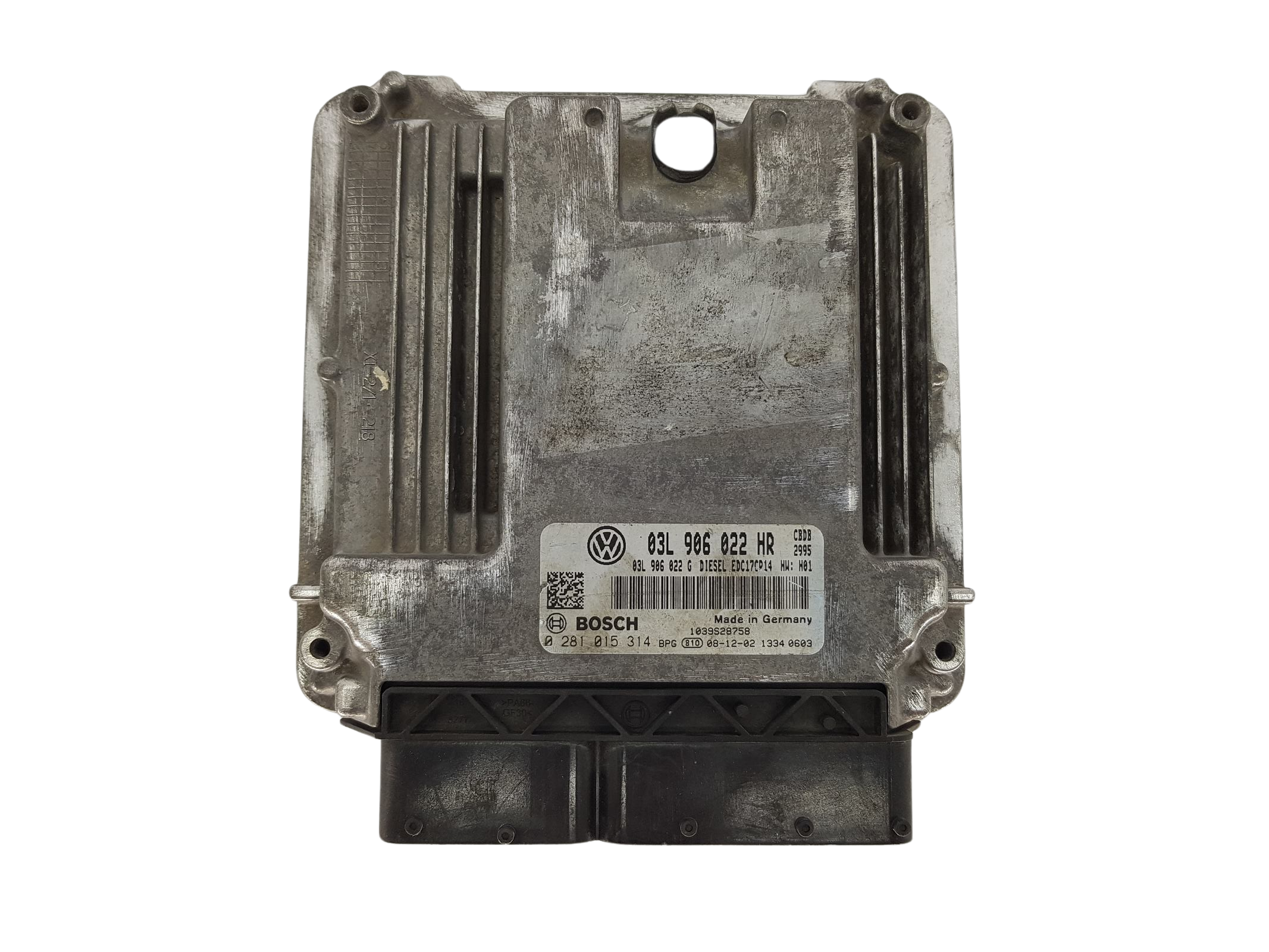 Steuergerät 03L906022HR 0281015314 03L906022G VW Bosch main product photo
