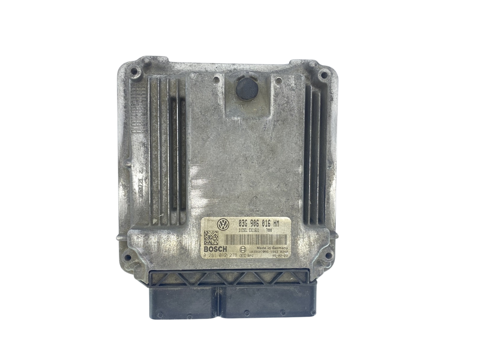 Steuergerät 03G906016HM 0281012278 VW Seat Bosch 62983 main product photo