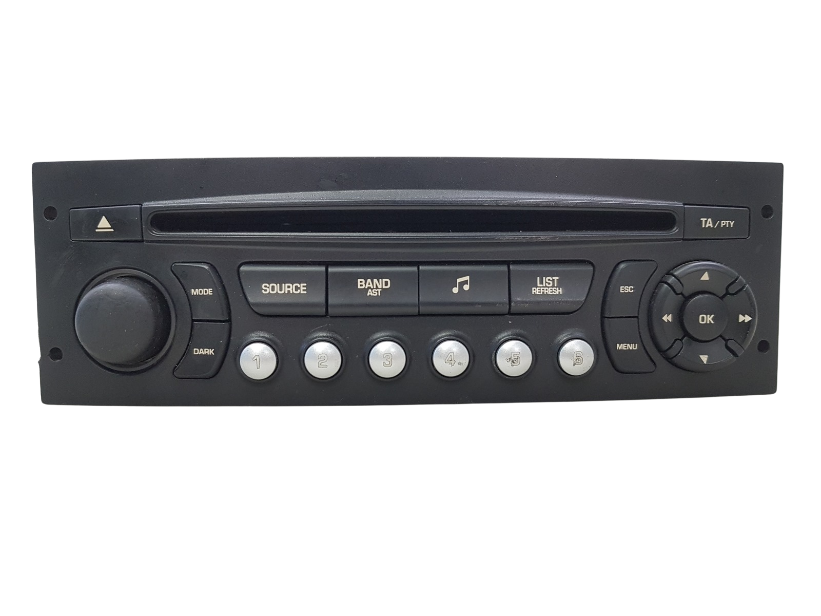 Cd-Radio Citroen Peugeot 96662669XT PSARCD441-70 Continental 1181 main product photo
