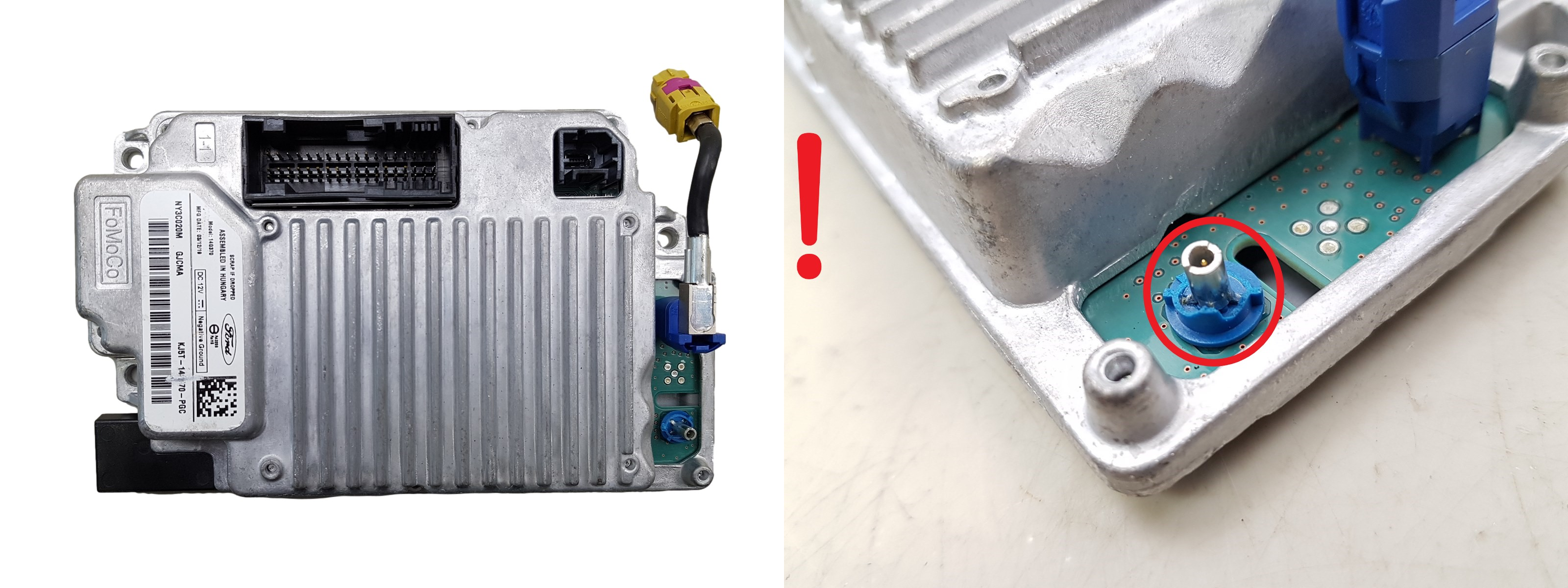 Steuergerät Navi Radio Ford Kuga 2 KJ5T-14G370-PGC main product photo