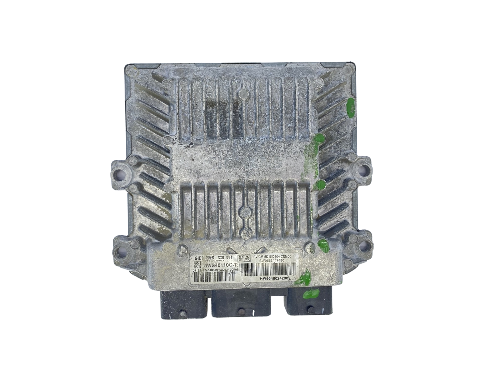 Steuergerät 9653447480 9648624280 5WS40110C-T PSA Siemens 60450 main product photo