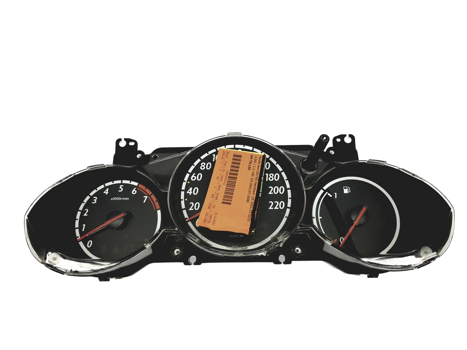 Tacho Kombiinstrument Honda Jazz HR0294207 78100SAAG300 52448 main product photo