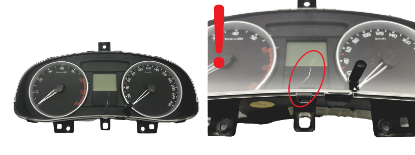 Tacho Kombiinstrument Skoda Fabia 5J0920810B VDO 53133 main product photo
