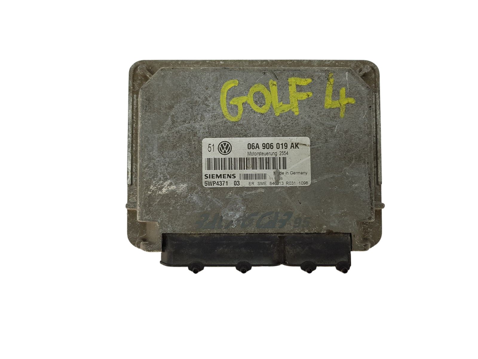 Steuergerät VW 06A906019AK 5WP4371 03 Siemens 16276 main product photo