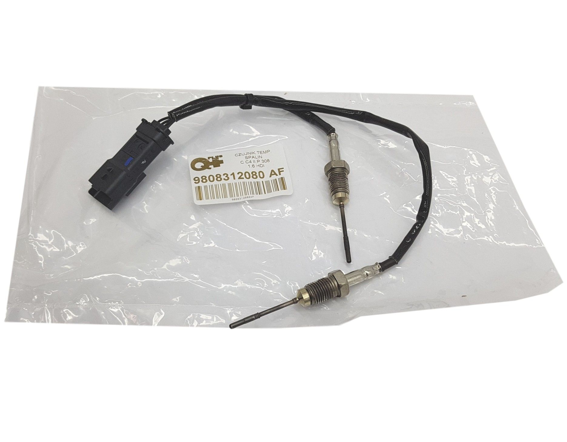 Abgastemperaturgeber Original Citroen Peugeot 1.6 Blue HDi 9808312080 main product photo