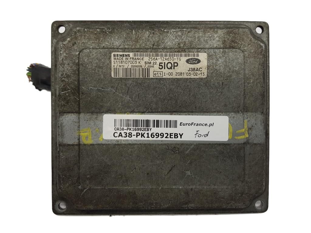 Motorsteuerung Ford 2S6A-12A650-TG S118107003K Siemens main product photo