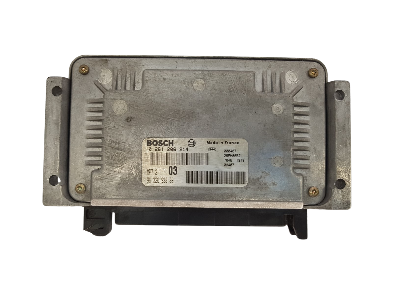 Steuergerät 0261206214 9632693880 26FM0652 PSA Bosch 3458 main product photo