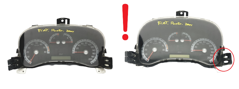 Tacho Kombiinstrument Fiat Punto Sporting 46812972 54990 main product photo